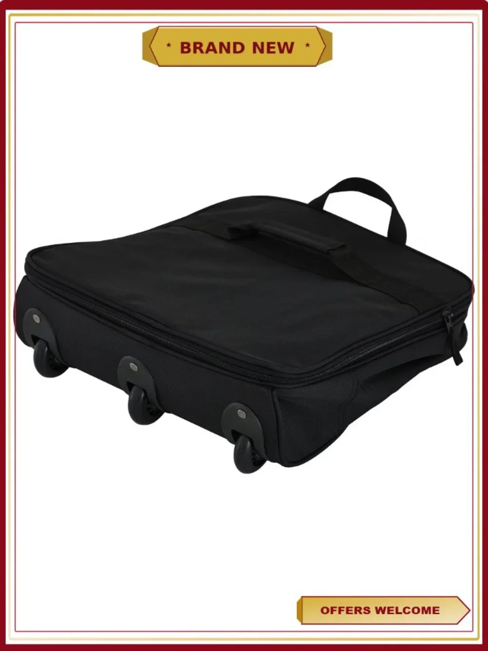 36in Jumbo Rolling Locker Duffel Bag with Wheels